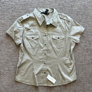 Club Monaco button down  shirt